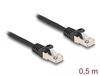 Scheda Tecnica: Delock Cable Rj50 Male To Rj50 Male S/FTP - 0.5 M Black