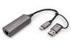Scheda Tecnica: DIGITUS ADAttatore - Ethernet USB3.0/USB C 3.1 2.5G
