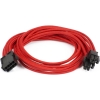 Scheda Tecnica: Phanteks 8-pin Eps12v Extension - 50cm Sleeved Red