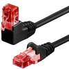 Scheda Tecnica: Goobay LAN Cable Angolato 90 Cca - Cat.6 UTP 5m Nero