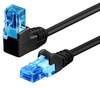Scheda Tecnica: Goobay LAN Cable Angolato 90 Cca - Cat.6a UTP 2m Nero
