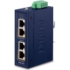 Scheda Tecnica: PLANET Industrial 2-port 10/100/1000 T PoE 802.3at+ - Injector W/ 12v Booster(-40-75 Degrees C, 12-56vdc)