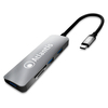 Scheda Tecnica: Atlantis Adattatore A04-TC_CR+HB Da USB-c Ad Hub USB3.0 (3 - Porte) + Lettore Card Reader 8" 1