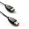 Scheda Tecnica: Atlantis Cavo USB-2.0 A To USB A, M/F, 1mt, Prolunga, Nero - P019-ub2-aamf-1