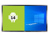 Scheda Tecnica: YASHI Monitor Interattivo Touch 65" LY6519 LCD 4k Type-c - 8GB Ram 64GB Storage Android 14, Staffa A Muro Inclusa