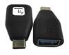 Scheda Tecnica: Techly ADAttatore USB-c male USB female Nero - 