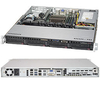 Scheda Tecnica: SuperMicro Intel Server 5019S-M2 C236 (1x E3-1200v6) - 1U Short, 4xDDR4, 4x3.5" SATA3, 2x 1GbE, 350W