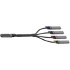 Scheda Tecnica: NVIDIA Active Copper Splitter Cable, Ib Twin Port Ndr - 800GB/s To 4x200GB /s, Osfp To 4xosfp, 4m