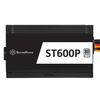 Scheda Tecnica: SilverStone SST-ST600P - Strider Series, 600w 80 Plus ATX - Pc Power Supply, Silent Running 120mm Fan