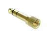 Scheda Tecnica: Delock ADApter 6.35 Mm Stereo Plug To 3.5 Mm Stereo Jack 3 - Pin Metal Screwable