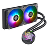 Scheda Tecnica: SilverStone SST-VD240-SLIM - High Performance Slim - All-in-one Liquid Cooler, Dual Adjustable 120mm Pwm, Argb