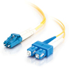 Scheda Tecnica: C2G LC-SC 9/125 OS1 Duplex Singlemode PVC Fibre Optic - Cable (LSZH) - Yellow 2m