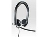 Scheda Tecnica: Logitech Headset H650e Stereo (981-000519) - 50 - 10k Hz/100 - 10k Hz, USB