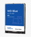 Scheda Tecnica: WD HDD Mob Blue 500GB 2.5 SATA3 6GBs 128mb Blue 5640 RPM - Buffer: 128 Mb