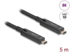 Scheda Tecnica: Delock Active Optical USB-c 8k Video + Data + Pd - Cable 5 M