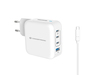 Scheda Tecnica: Conceptronic Caricatore Pd USB 4-porte 100w Gan Con Cavo Di - Ricarica USB-c, (3x USB-c, 1x USB-a, Qc 3.0, Pps) - Bianco