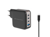 Scheda Tecnica: Conceptronic Caricatore Pd USB 4-porte 100w Gan Con Cavo Di - Ricarica USB-c, (3x USB-c, 1x USB-a, Qc 3.0, Pps) - Nero