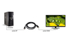 Scheda Tecnica: LINK Cavo Dp 1.2 HDMI 1.4 - 4kx2k 30 Hz Contatti Dorati Mt 5