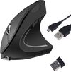 Scheda Tecnica: Tucano Mouse ERGONOMICO WIRELESS RICARICABILE,6 TASTI, NERO - 