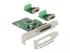 Scheda Tecnica: Delock Pci Express Card To 2 X Serial Rs-422/485 Esd - Protection Optional Surge Protection