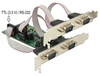 Scheda Tecnica: Delock Pci Express Card To 3 X Serial Rs-232 + 1 X Ttl 3.3 - V / Rs-232 With Voltage Supply