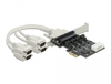 Scheda Tecnica: Delock Pci Express Card To 4 X Serial Rs-232 - With Voltage Supply 5 V / 12 V