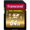 Scheda Tecnica: Transcend 64GB SDXC, UHS-I (U3), Class 10, 95MB/s Read - 60MB/s Write