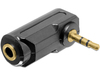 Scheda Tecnica: Delock ADApter Audio Stereo Jack 3.5 Mm 3 Pin Male > Female - Angled