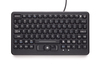 Scheda Tecnica: Gamber-Johnson Industrial keyboard with emergency key - 86+12 keys, USB, backlight, black