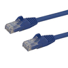 Scheda Tecnica: StarTech Cable GigaBit, Snagless, RJ45, UTP, Cat.6 Old - 2m. Blu