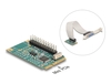 Scheda Tecnica: Delock Mini PCIe I/o PCIe Full Size 1 X Parallel - 