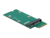 Scheda Tecnica: Delock ADApter M.2 Key - B+m To Mini PCIe Slot (PCIe / USB)