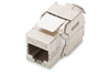 Scheda Tecnica: DIGITUS Inserto Jack Schermato RJ45 8 Poli Categoria 6 - Toolfree Per Placche A Muro O Pannelli Patch Cat 6 - Dn9361