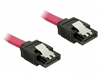 Scheda Tecnica: Delock Cable SATA 6Gb/s - Male Straight > SATA Male Straight 30 Cm Red Metal