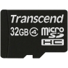 Scheda Tecnica: Transcend 32GB microSDHC Class 4 Flash Card - 