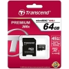 Scheda Tecnica: Transcend 64GB Microsdxc/sdhc Class 10 (premium).w/adp - 
