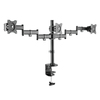 Scheda Tecnica: Logilink BP0050 Triple monitor desk mount, tilt -45/+45 - swivel -45/+45, level adjustment 360, 1327, max. 8 kg