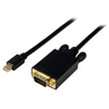 Scheda Tecnica: StarTech 3 ft Mini-DP to ADApter Converter - Cable - mDP to VGA 1920x1200 - Black