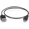 Scheda Tecnica: C2G 46cm USB Charging Cable, 1x USB Male - 1x Micro USB B - Male, Black