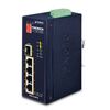 Scheda Tecnica: PLANET Ip30 4 Port/tp + 1-port Fiber(sfp) PoE Industrial - Fast Ethernet Switch (-40 To 75 C)