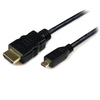 Scheda Tecnica: StarTech 2m High Speed HDMI Cable with Ethernet HDMI to - HDMI Micro M/M