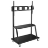 Scheda Tecnica: EAton Tripp Lite Series Heavy Duty Rolling Tv Cart For 60 - To 105 Flat Screen Displays, Locking Casters, Black Carrell