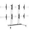 Scheda Tecnica: Techly Sup. Pavimento Per 4 Tv LCD/led 32-55'' Per Video - Wall