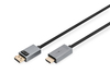 Scheda Tecnica: DIGITUS 1.8m Dp/HDMI Cable With LED Aluminum Housing Gold - Plated