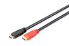 Scheda Tecnica: DIGITUS Cavo di collegamento HDMI High Speed, tipo , m/ - amp. St/St, 10,0m, Ultra HD 24p, CE, gold, s