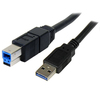 Scheda Tecnica: StarTech 3M Black SuperSpeed USB 3.0 Cable to B - M/M - 