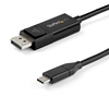 Scheda Tecnica: StarTech 3.3 Ft. (1 M) USB C To DP 1.4 Cable Bidirectional - Convertitore Interfaccia Video Displayp