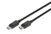 Scheda Tecnica: DIGITUS Cavo di collegamento DP, DP M/M, 1,0 m con - interblocco, Ultra HD 8K, Vers. 1.3/1.4, bl