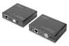 Scheda Tecnica: DIGITUS Set estensore KVM HDBaseT HDMI 2.0 4K/60Hz (4:2:0) - 6x USB