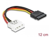 Scheda Tecnica: Delock Cable Power SATA - HDD > 4pin male straight